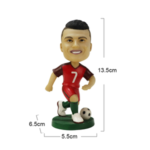 Figura <span class=keywords><strong>de</strong></span> Resina Personalizada <span class=keywords><strong>de</strong></span> Messi y <span class=keywords><strong>Ronaldo</strong></span> para la Copa <span class=keywords><strong>de</strong></span> Fútbol Americano 2026, con Logotipo del Equipo, Figuritas <span class=keywords><strong>de</strong></span> Resina, Regalo - Product Image 2