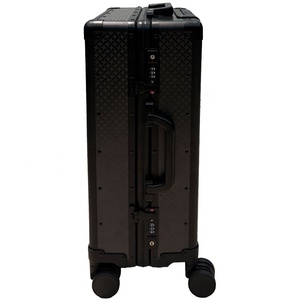 Set di Valigie <span class=keywords><strong>da</strong></span> Viaggio con Telaio in Alluminio e Fibra di Carbonio PC, 20 24 28 Pollici, 8 Ruote, Vendita all'Ingrosso per Distributori UK GBR - Product Image 2