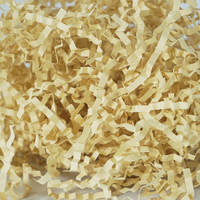 Papier de soie décoratif en vrac, déchiqueté, 80g, brun kraft froissé, pour emballage, remplissage de boîtes cadeaux, double face, recyclable
