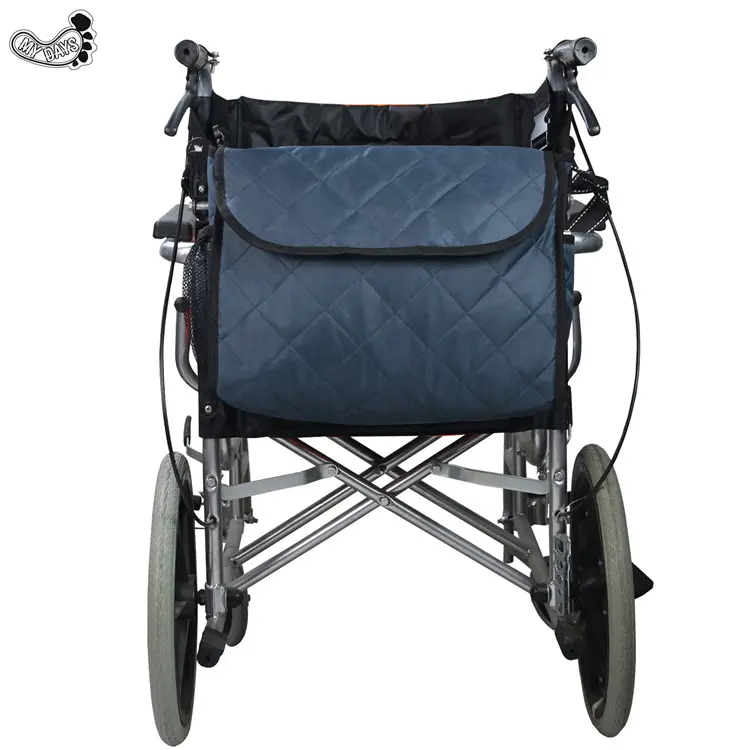 Mydays Outdoor Wheelchair Side Storage Bag Organizer for Walker Accessories & Other Mobility Devices