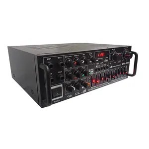 Wholesale Black 220V/240V 2 Channel Subwoofer Audio Car Amplifier Home Use