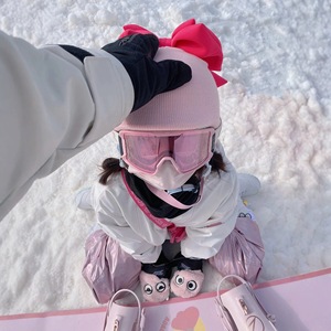 Casquette de <span class=keywords><strong>ski</strong></span> avec un grand nœud mignon, style dessin animé, en fibre acrylique chaude, coupe-vent, pour le snowboard, le <span class=keywords><strong>ski</strong></span>, le cyclisme, le <span class=keywords><strong>parapente</strong></span> - Product Image 3