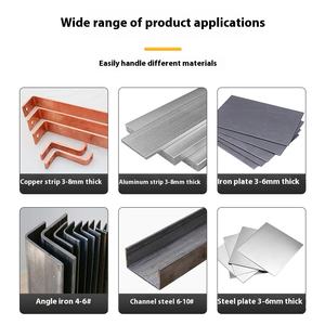 Punzonatrice elettrica portatile a MHP-25 MHP-20 per canali angolari in acciaio ferro a braccio incrociato veloce trapano a percussione idraulico - Product Image 4