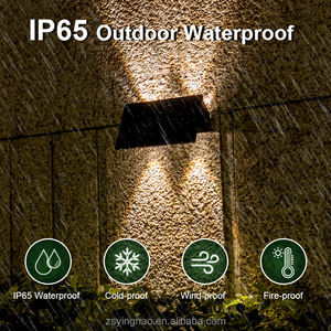 Lampes solaires murales de jardin Produits de qualité IP65 étanche haut et bas Patio LED Solar Led Wall Wash Light - Product Image 2