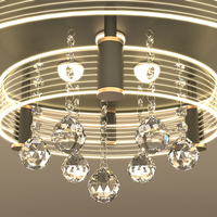 2023 Offre Spéciale livraison directe bonne qualité clair petit cristal acrylique abat-jour Led plafonnier