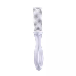 Stainless steel foot file, <b>heel</b> callus remover, pedicure double-sided foot file, multi-functional foot scrubber for home use. - Product Image 5