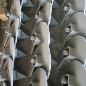Anclaje de tornillo de tierra de pilas de tornillo helicoidal de servicio pesado a bajo precio de fábrica para apilamiento de construcción - Product Image 3