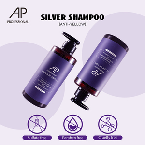 Embalaje de lujo Tratamiento de decoloración del cabello Daño Reparado Púrpura <span class=keywords><strong>Azul</strong></span> Toner Champú plateado <span class=keywords><strong>para</strong></span> <span class=keywords><strong>Rubio</strong></span> Gris - Product Image 2