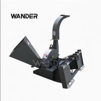 Macchina agricola ramo albero trituratore cippatrice per Skid Steer Loader, Ss-Bx42