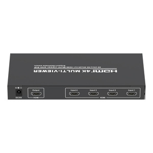 4-en-1 pour la sortie HDMI Picture Splitter avec commutation sans couture DNF Brick <span class=keywords><strong>Moving</strong></span> Video Switcher Audio & Video Accessory - Product Image 2