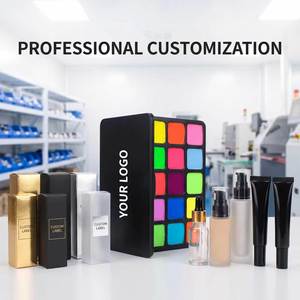 Venta al por mayor de fábrica: Kit profesional de <span class=keywords><strong>pintura</strong></span> facial líquida activada por agua, efecto arcoíris, de gran venta - Product Image 2