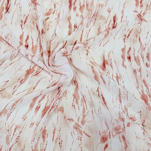 Floral <strong>Printed</strong> Polyester Satin <strong>Fabric</strong> 150cm Width Leisure Style <strong>Bright</strong> Colors Fresh Dress Materials Weft Knitted Type Stretch - Product Image 1
