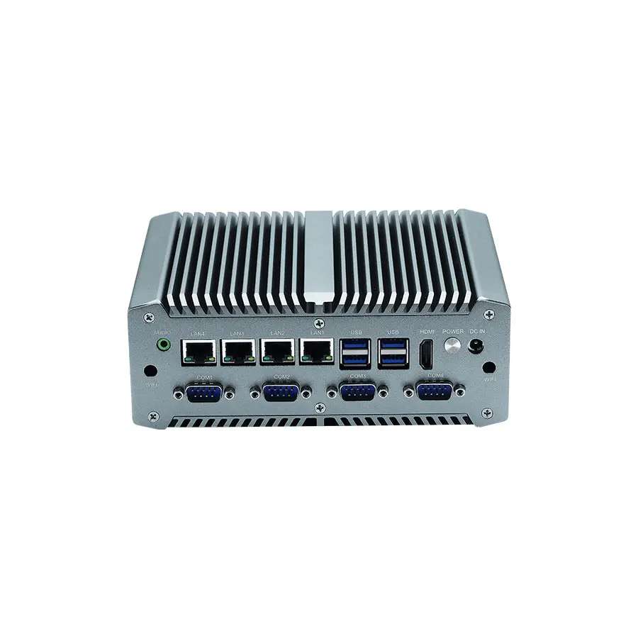 Enrutador suave sin ventilador X86 Celeron i5 10210U Quad Core 5 Intel i211 4 LAN Mini PC pfSense Server Firewall Appliance