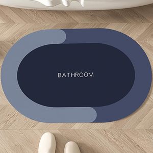 Custom Diatomite Mould Resistant Anti Non Slip Quick Drying Soft Comfy Super Water Absorbent Hotel Use <b>Floor</b> Shower Bath Mat - Product Image 5