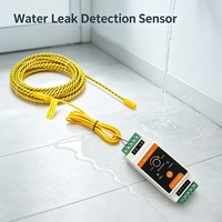 Detektor Kebocoran Air SPEED W-4DA Sensor Alarm Suara Saklar Output RS485 Protokol MODBUS RTU Kabel Sensor 1500m Bersertifikasi CE ROHS