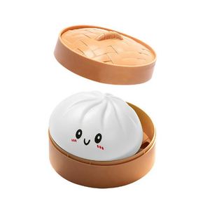 Hot Selling Cute Steamed Bun Stress Relieving Toy Dumpling Soft <b>Squishy</b> Texture Slow Rebound - Product Image 2