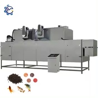 Machine d'extrusion entièrement automatique pour aliments pour chiens, extrudeuse à double vis contrôlée par PLC avec moteur, haute efficacité