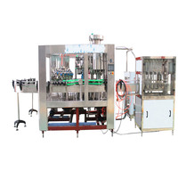 Machine de remplissage électrique pneumatique entièrement automatique de premier ordre, engrenage en acier inoxydable 304/316, remplissage de boissons à haute efficacité