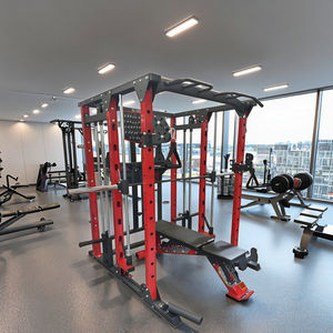 JUREN K3A Attrezzatura Fitness Commerciale in Metallo di Alta Qualità, <span class=keywords><strong>Rack</strong></span> Multifunzionale per <span class=keywords><strong>Squat</strong></span> e Smith Machine, Gabbia per Allenamento Completo del Corpo - Product Image 2