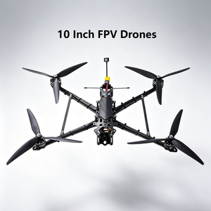 Drone FPV prêt à voler de 10 pouces avec récepteur ELRS915, ESC 65A, moteur 3115, châssis X-B, temps de vol de 11 minutes, avion RC professionnel - Product Image 1