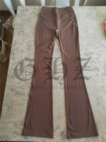 Ensemble de yoga 2 pièces pour femme : veste zippée à manches courtes et pantalon évasé, avec logo personnalisé, idéal pour les grandes tailles, pour la gym et le fitness