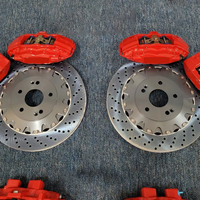 Kit de freinage de haute performance rouge V6, étriers de frein à 6 pistons, F40, frein électronique à 4 pistons pour Audi S3 S4 S5 S6 S7 S8 TT R S Q7 RSQ5