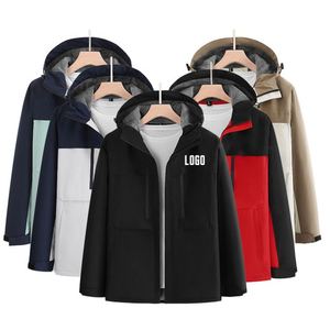 High Quality 3 in 1 Winter <b>Jacket</b> Lining Warm Hiking Camping Hooded Windproof <b>Waterproof</b> Windbreaker Custom Outdoor - Product Image 4