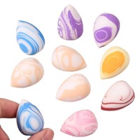 Éponge de maquillage douce et mini, sans latex, lavable, avec logo personnalisé, pour crème liquide, approvisionnement direct du fabricant en gros