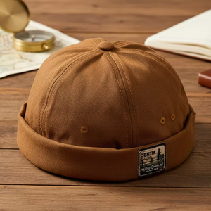 Hombres sin ala Trawler Durable Cordura Leon sombrero al aire libre impermeable sin visera Docker Skull Cap Unisex invierno streetwear sombrero - Product Image 4