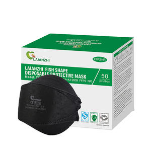 หน้ากากอนามัยสำหรับทำงานกลางแจ้งแบบใช้แล้วทิ้งระบายอากาศได้ดี FFP2เครื่องช่วยหายใจมาตรฐานเป็นมิตรกับสิ่งแวดล้อมดีไซน์ CE ได้รับการรับรองสำหรับการใช้งานในสถานี - Product Image 6