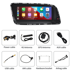 Autoradio Android 14 8 cœurs 8,8 pouces STWEI, prix usine, Carplay pour AUDI Q5 de 2009 à 2016, lecteur multimédia GPS - Product Image 6