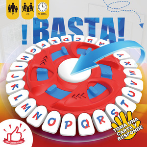TBFIT 2025Fun Family Card Game-Jeu de société d'apprentissage de l'espagnol pour adultes et enfants Matériel ABS portable Juego De Mesa <span class=keywords><strong>Espanol</strong></span> Word Game - Product Image 4