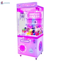 Servicio OEM de Fábrica JiaXin: Máquina de Garras Mini para Juguetes de Peluche, Construcción en Metal/Acrílico/Plástico, Potencia 250W-500W