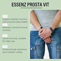Capsules nutritionnelles antioxydantes OEM pour la santé de la prostate, confort de la vessie, soins quotidiens pour hommes adultes