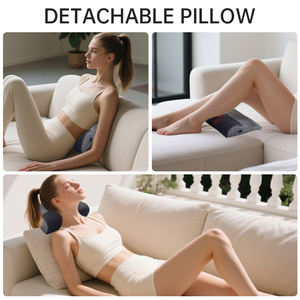 Matelas de Massage <span class=keywords><strong>Chauffant</strong></span> et Vibratoire Électrique Pliable Corps Entier Multi-usages avec Oreiller de Massage Cervical <span class=keywords><strong>Chauffant</strong></span> et Malaxant Personnalisable - Product Image 5