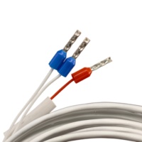 Temperature Sensor PT100 Class 1 316 Stainless Connecting Pipe High Frequency Rigid RTD for Refrigeration Unit Pipeline