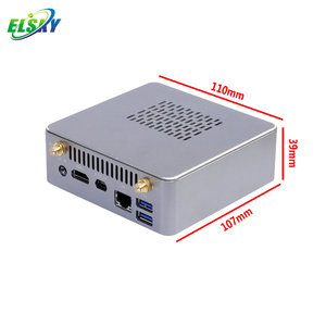 เมนบอร์ด ELSKY NUC NUC67คอมพิวเตอร์ขนาดเล็กที่มี CPU Kaby Lake 7th Gen I5-7200U I211AT กิกะบิต RJ45 LAN <span class=keywords><strong>Realtek</strong></span> ALC662เสียง - Product Image 2