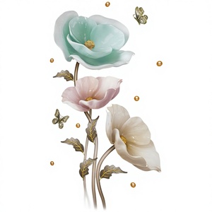 <span class=keywords><strong>Adesivi</strong></span> 3D in PVC <span class=keywords><strong>per</strong></span> Decorazione Soggiorno, Fiori Impermeabili Ecologici Rimovibili Stampati UV <span class=keywords><strong>per</strong></span> <span class=keywords><strong>Pareti</strong></span> - Product Image 2