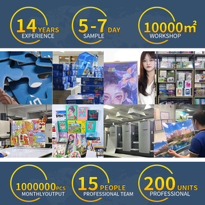 Tùy Chỉnh Không Thường Xuyên Hình Dạng Câu Đố Tùy Chỉnh In Giấy Câu Đố Ghép Hình 1000 Miếng Lớp Phủ UV Cho Người Lớn 2Mm - Product Image 6