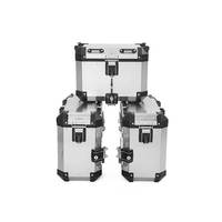 Panier en aluminium personnalisé pour moto, boîte arrière avec couvercle