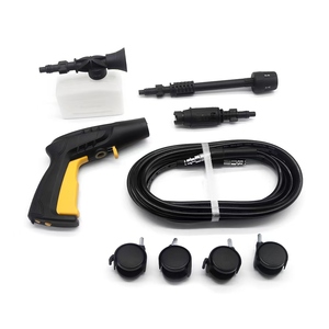 Pistola de Lavado de Autos Portátil Multifuncional Recargable Tipo-C, Lavadora de Autos de Alta Presión con Cubeta Plegable - Product Image 2