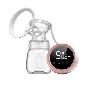 Puissant tire-<span class=keywords><strong>lait</strong></span> <span class=keywords><strong>en</strong></span> silicone sans BPA pompe d'alimentation électrique avec biberon de <span class=keywords><strong>lait</strong></span> bébé accessoires d'allaitement pour les mariages - Product Image 1