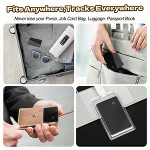 2025 Ultra-Mince MFI Certifié Trouver Mon Tag Portefeuille En Temps Réel Bagages Pet Tracking Anti-Perte Dispositif Smart GPS Wallet Tracker Card - Product Image 5