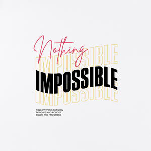 Camiseta blanca con estampado motivacional de manga corta para hombre, 100% algodón, jersey transpirable Q69 - Product Image 1