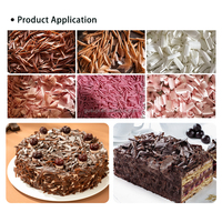 Nouvelle machine à flocons de chocolat GUSU haute productivité, alimentée par prise 220V, pour l'industrie agroalimentaire, garantie 1 an