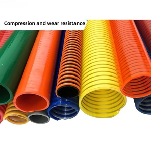 Tuyau d'aspiration d'eau et <span class=keywords><strong>de</strong></span> vide industriel haute pression, robuste, <span class=keywords><strong>de</strong></span> 4 à 12 pouces, en <span class=keywords><strong>PVC</strong></span> renforcé en spirale - Product Image 4