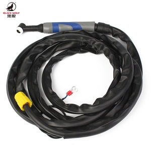 Antorcha de Soldadura Wolf <span class=keywords><strong>Tig</strong></span> 200A, Ciclo de Trabajo del 60%, <span class=keywords><strong>Pistola</strong></span> WP26 con Electrodos de 0.5-2.4mm para Corte, Color Negro, de <span class=keywords><strong>Weldcraft</strong></span> - Product Image 6