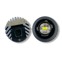 Ampoule LED LW5B 23W avec ventilateur de refroidissement, blanc, double couleur, feu antibrouillard automatique, feu arrière pour voitures japonaises