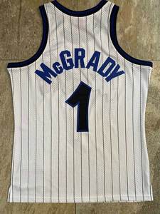 Bir sihirli No. 1 McGrady basketbol forması nefes örgü çabuk kuru Jersey sıcak dış ticaret artı boyutu baskılı teknikleri - Product Image 2