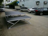Scène de danse de mariage portable en aluminium, scènes modulaires pliables pour les concerts, les événements, la scène de théâtre